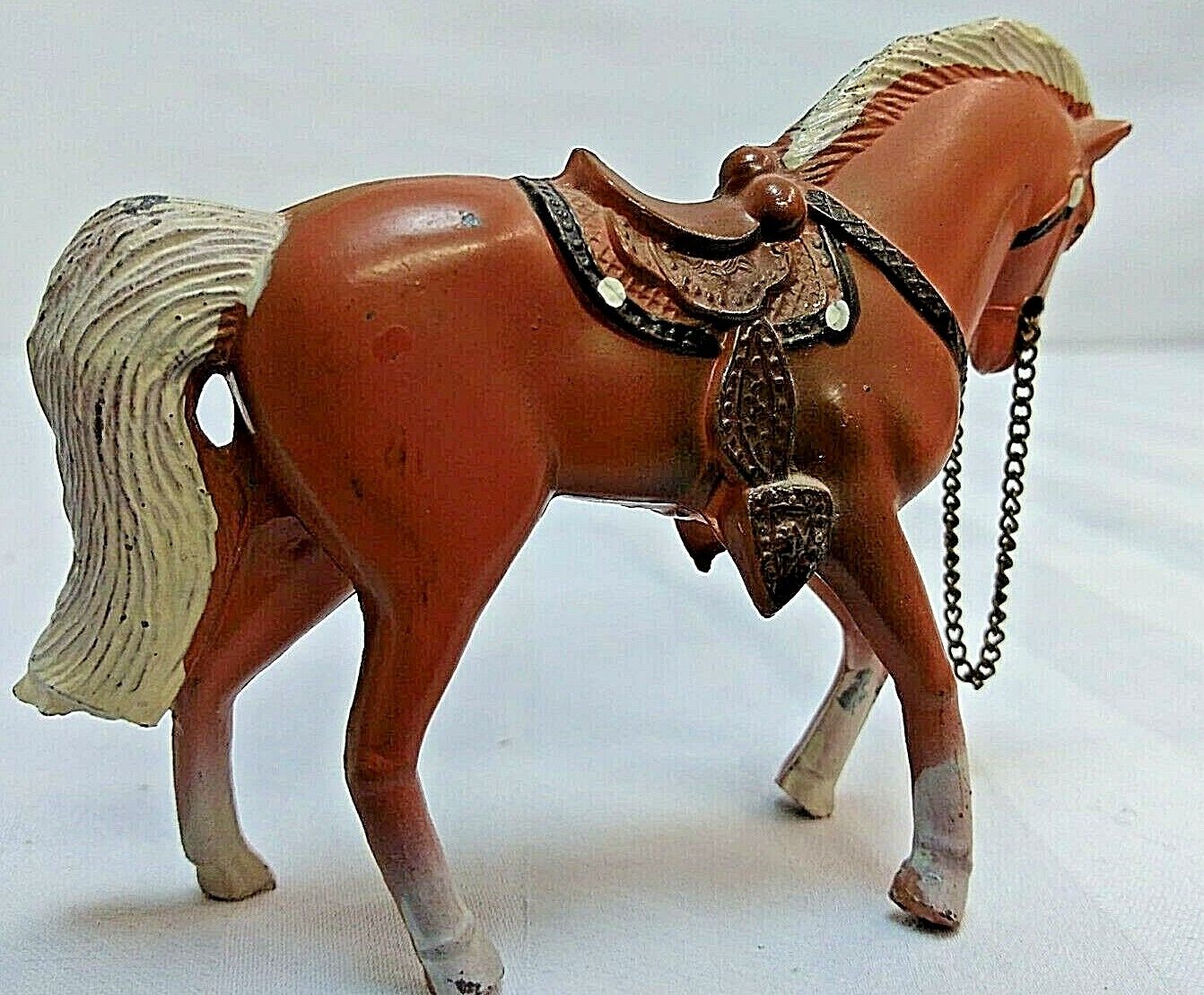 Assorted Cast Metal Horse Figurines (5 pc) 3" tall No Brand - фотография #3