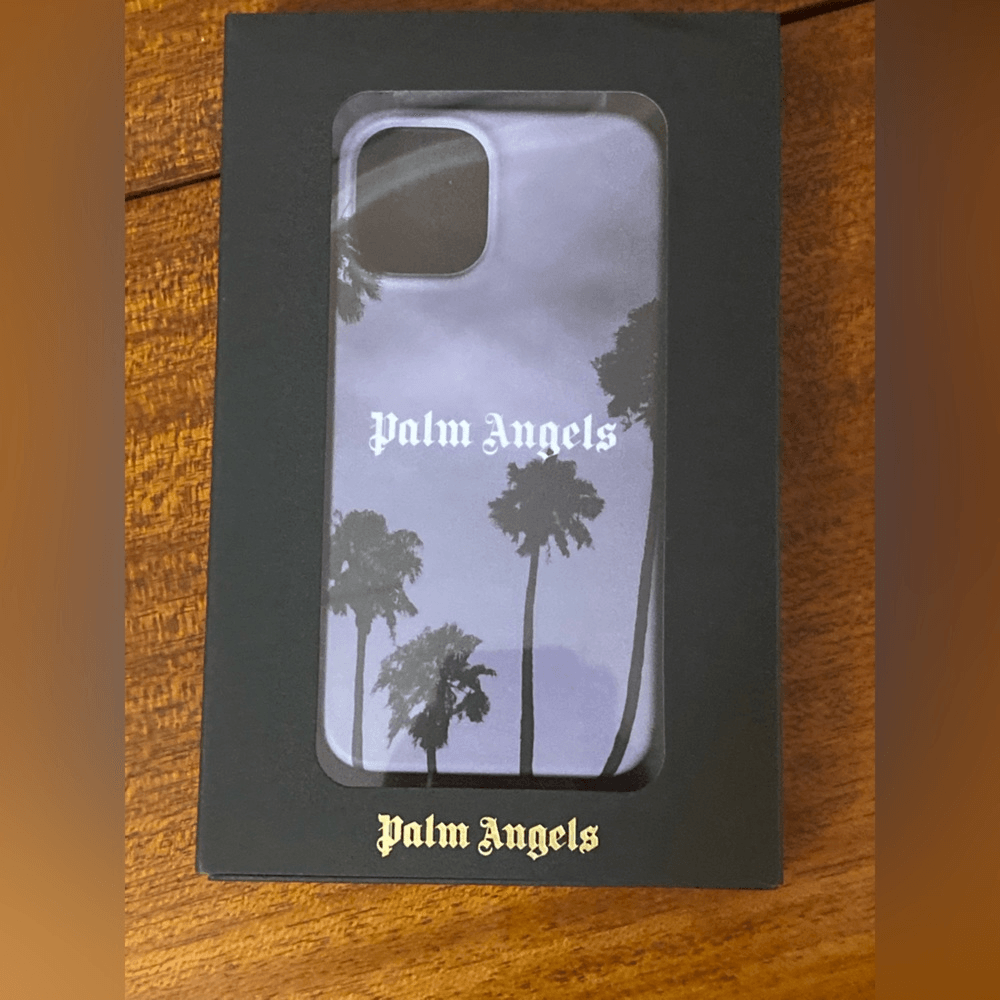 PALM ANGELS Palms Boulevard iPhone 12 Pro Phone Case NIB Palm Angels - фотография #5