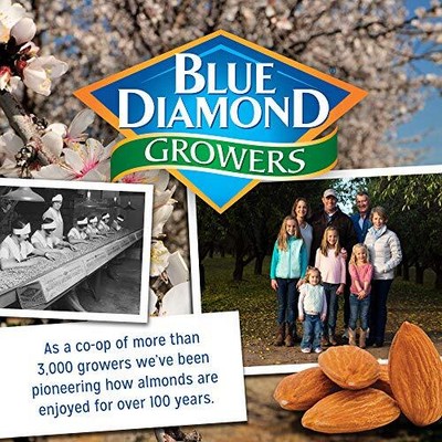 Whole Natural Raw Snack Nuts, 40 Oz Resealable Bag (Pack of 1) Blue Diamond Almonds - фотография #4