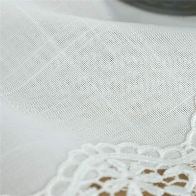 Lace Table Runner 72 Inches Long for Dining Table, Vintage Dresser (White) Unbranded - фотография #11