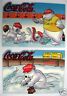 Coca Cola "South Pole Vacation" Complete Subset of 6 Polar Bear Cards - NEW 1996 Без бренда - фотография #3