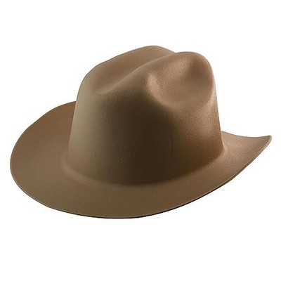  Cowboy Hard Hat - 4 Point Ratchet Suspension - Western Outlaw Style - Tan Does not apply Does Not Apply - фотография #8
