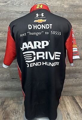 NASCAR #24 Jeff Gordon Team Issued Crew Shirt SPOTTER Size Large Без бренда - фотография #4