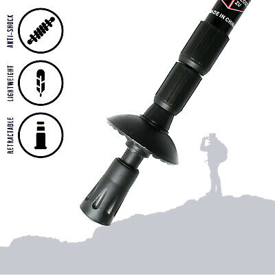 Pair of 2 Trekking Walking Hiking Sticks Anti-shock Adjustable Alpenstock Poles WestLake WL-HSB - фотография #2