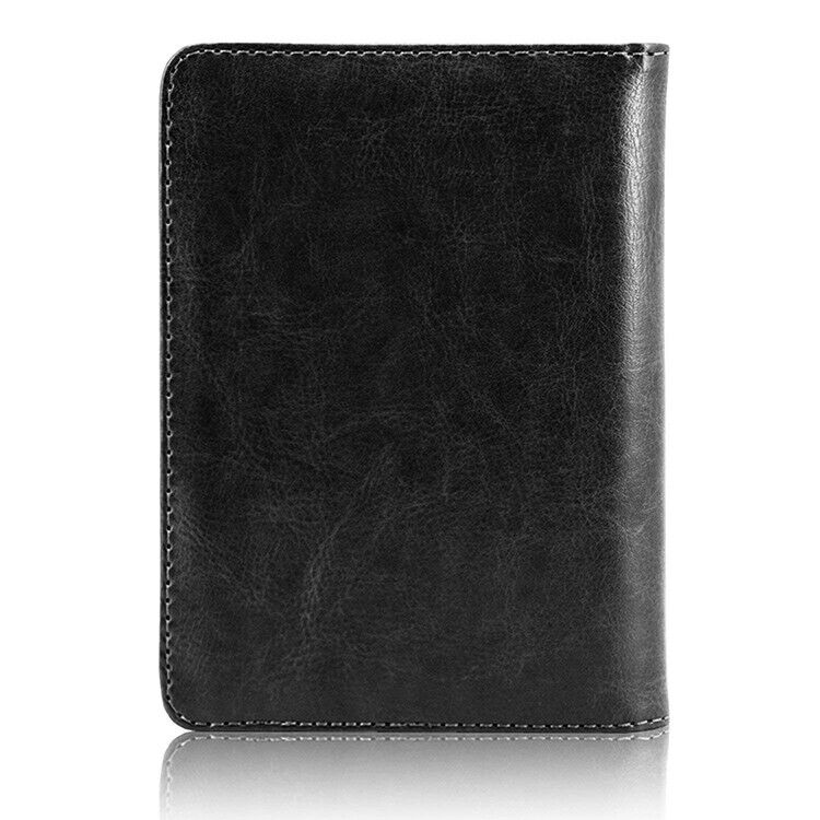 RFID Blocking Leather Passport Holder Case Cover Wallet for Securely Travel Trip Unbranded - фотография #3
