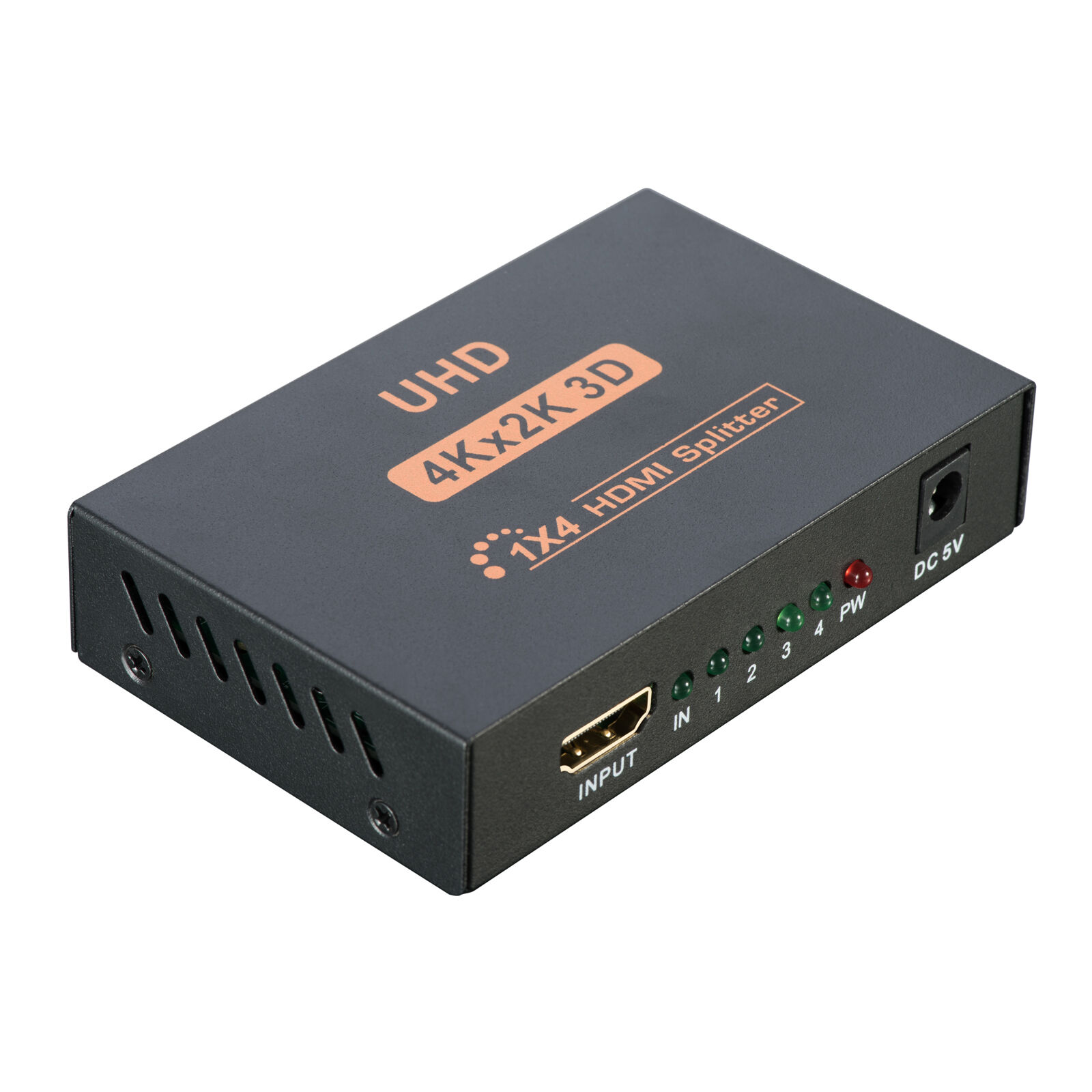Ultra HD 4K 4 Port HDMI Splitter 1x4 Repeater Amplifier 1080P 3D Hub 1 In 4 Out Unbranded NOT SPECIFIED - фотография #2