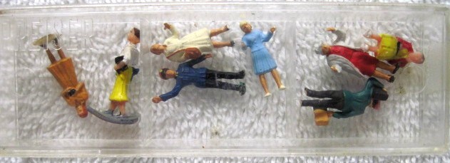 VINTAGE HO FIGURES/PEOPLE - PREISER -GERMANY Preiser - фотография #2
