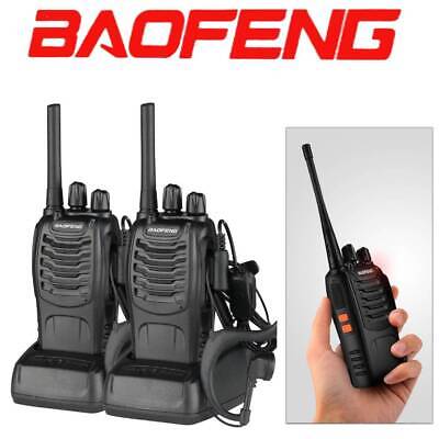 2 x Baofeng BF-88A Walkie Talkie Two Way Radio 16CH 462MHz 467MHz FRS Frequency Baofeng/Pofung Does Not Apply