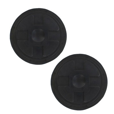 ABN 5-½” Large Jack Pad 2 Pack Universal Cross Slotted Frame Rail Protector ABN 0624_2PACK - фотография #7