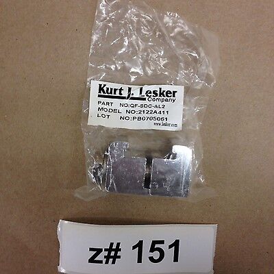 (Lot of 10) Kurt J Lesker QF-SDC-AL2 ISO160-250 Aluminum Double Clamps Kurt J Lesker QF-SDC-AL2