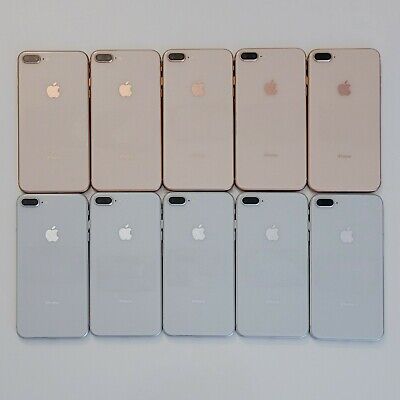 Lot of 10 Apple iPhone 8 Plus Unlocked Mixed Apple MQ8T2LL/A, MQ8D2LL/A, MQ902LL/A