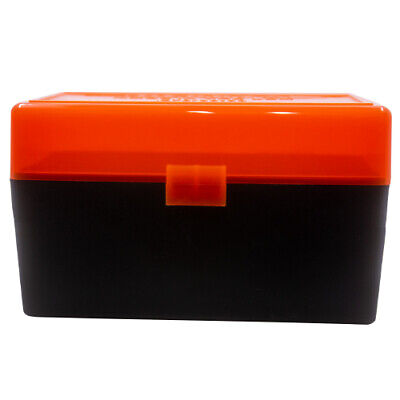 243 / 308 Ammo Box Orange/Black 50 Round (Quantity 4) Free Shipping (Berry's) Berry's 28397
