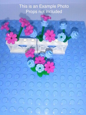 Lego Flowers Leaves Plant Stems Tree Decorations 220+ pieces Assorted LEGO Does Not Apply - фотография #3
