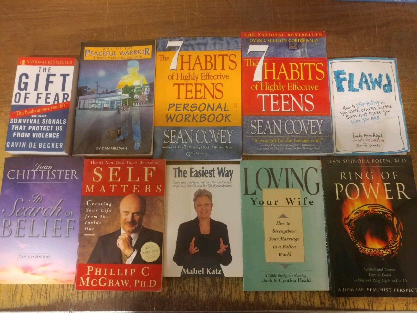 Lot of 10 PSYCHOLOGY SELF HELP ESTEEM THERAPY RECOVERY INSPIRE Book MIX*UNSORTED Без бренда - фотография #9