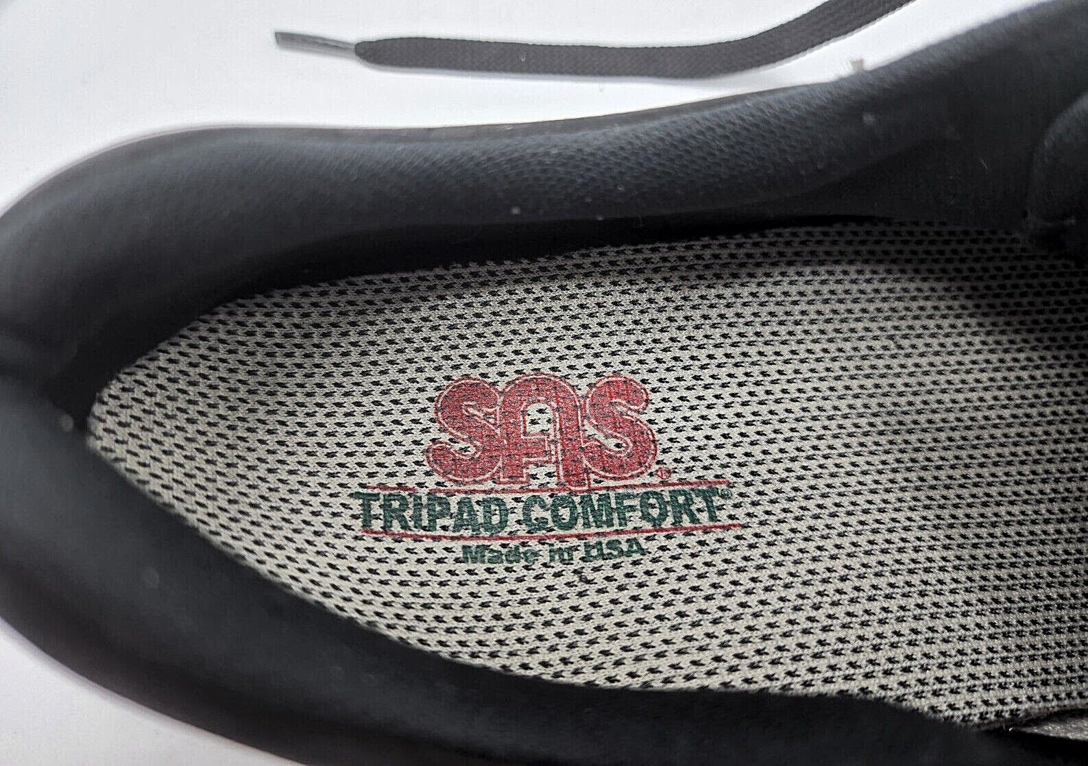 Women's SAS Freetime Shoes Charcoal Black Nubuck 9 WW SAS SAS Freetime - фотография #5