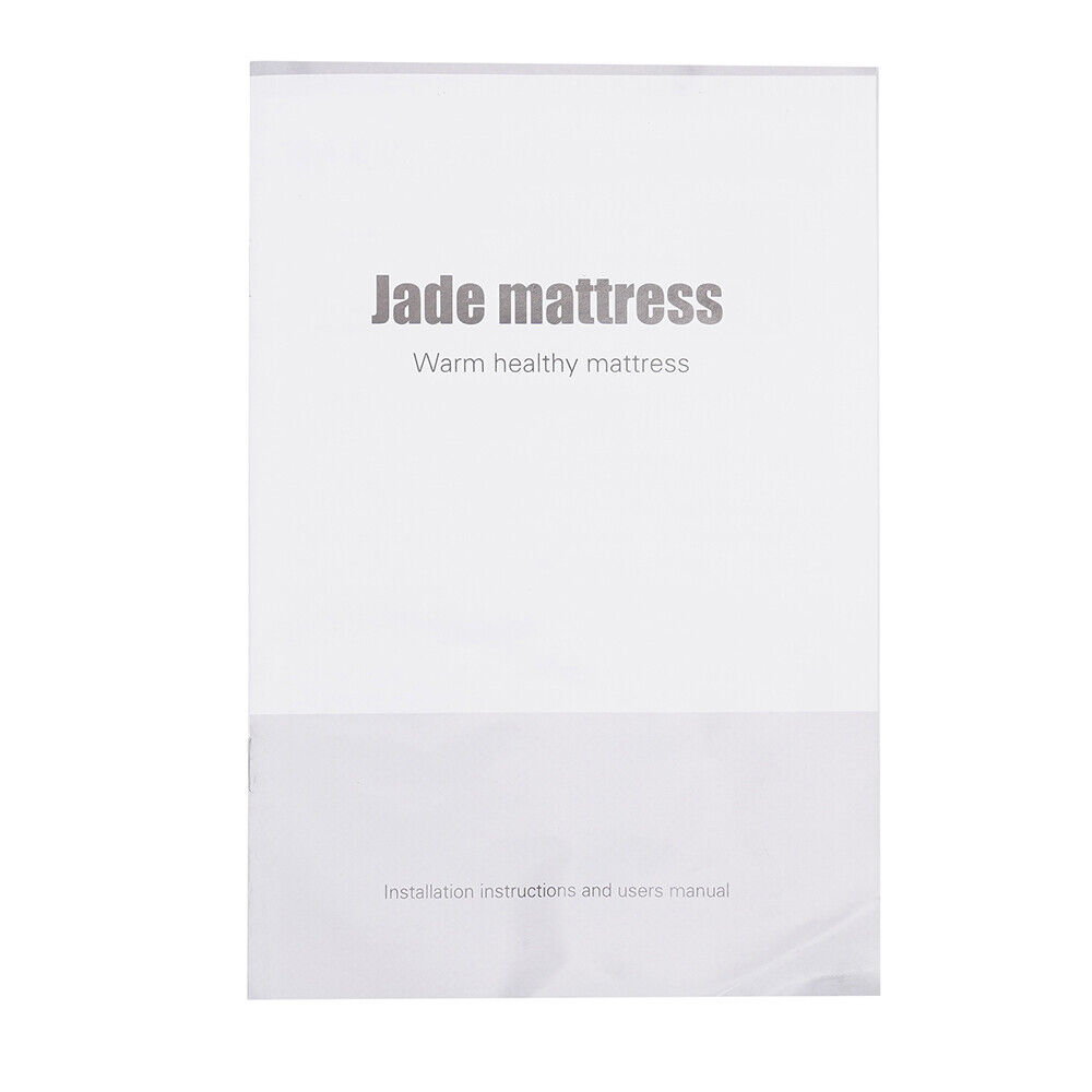 Natural Jade Stone Far-infrared Heat Pad Whole Body Therapy Heating Mat Unbranded Does Not Apply - фотография #24
