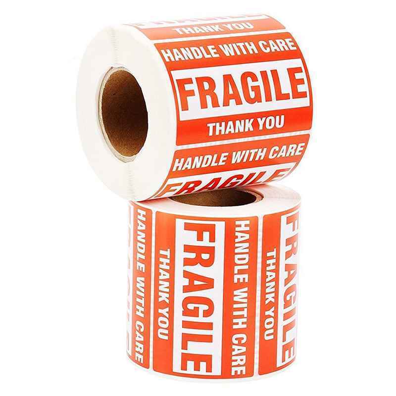 2 Rolls 2" x 3" Fragile Handle With Care Thank You Stickers Labels 500 Per Roll Unbranded/Generic Does not apply - фотография #6