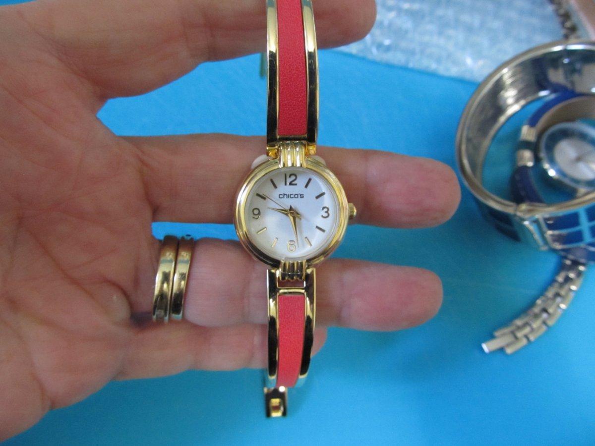 NEW 6 pc. $325 LOT: Chico's (5) Watches + (1) Bracelet Chico's Does Not Apply - фотография #10