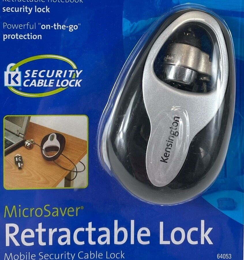 KENSINGTON MicroSaver Retractable Lock 64053 Sealed NEW Kensington 64053 - фотография #2