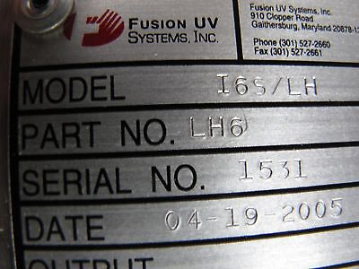 FUSION UV SYSTEMS I6S/LH LIGHT HAMMER 6 UV IRRADIATOR Fusion UV Systems I6S/LH - фотография #3