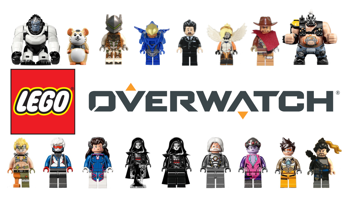 Lego Overwatch Minifigs-You Pick Lot Bulk Size-NEW Only-$4 Flat Shipping LEGO