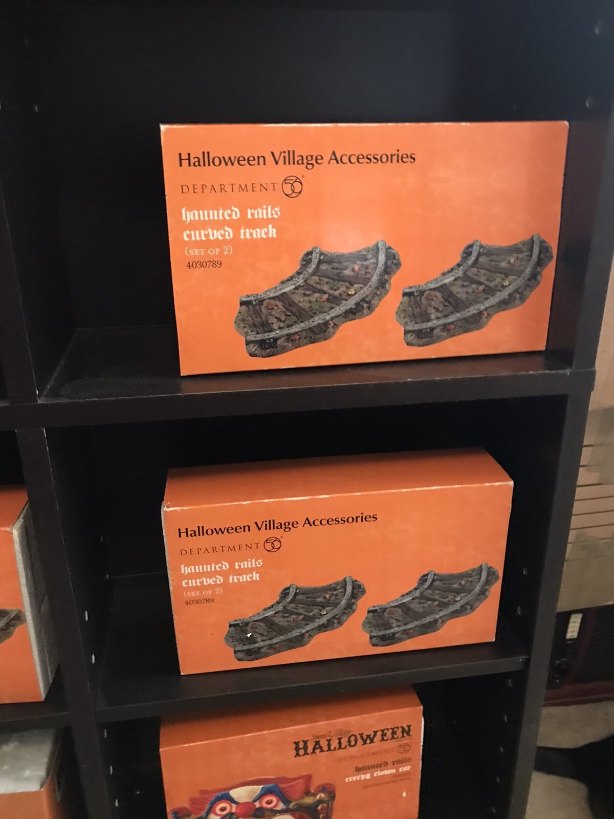 Dept 56 Halloween Haunted Rails ENTIRE COLLECTION! 38 Pc Lot MINT Department 56 - фотография #9