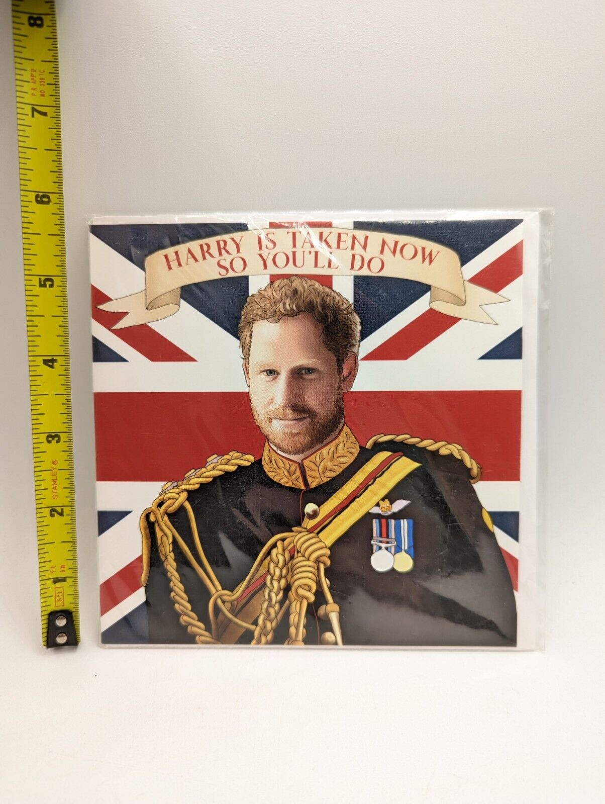 Prince Harry Blank Card Royal Family WACTT  UK "Harry Is Taken Now" RARE Sealed Без бренда - фотография #10
