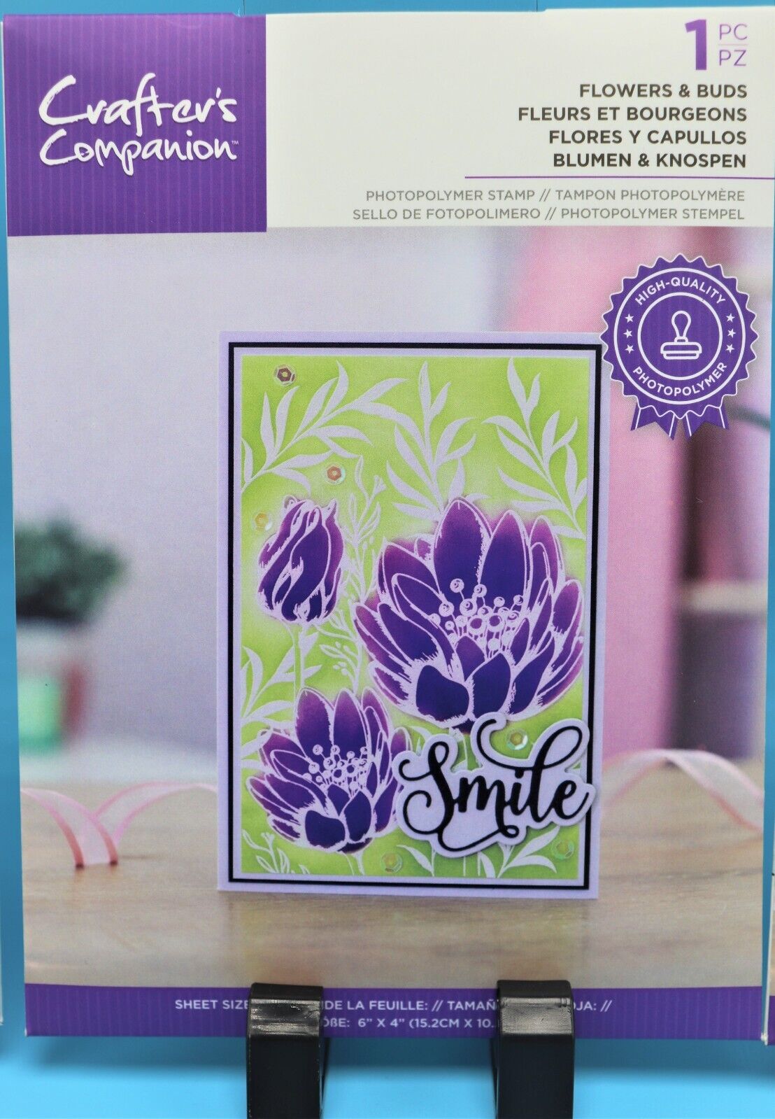 NEW Crafter's Companion Resist Silhouette Photopolymer Stamp Collection Crafter's Companion - фотография #4