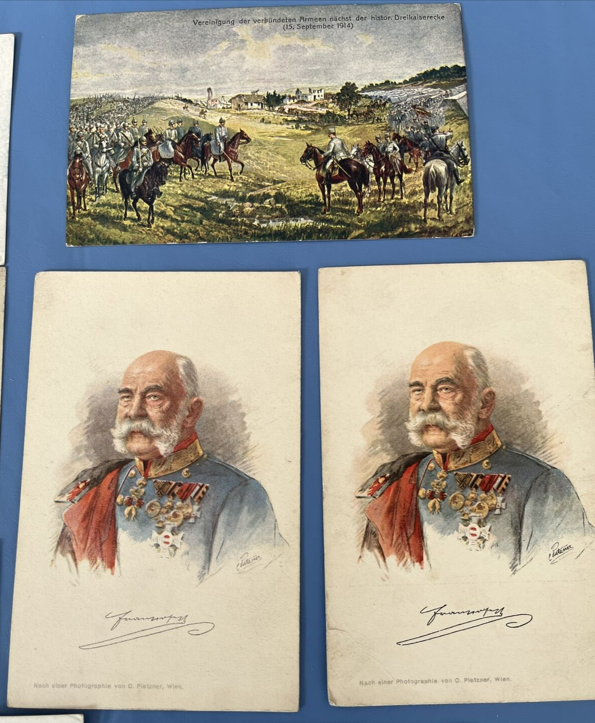 Austria, Hapsburg, lot of 17 special postcards marking Special Events 1908-1921 Без бренда - фотография #15