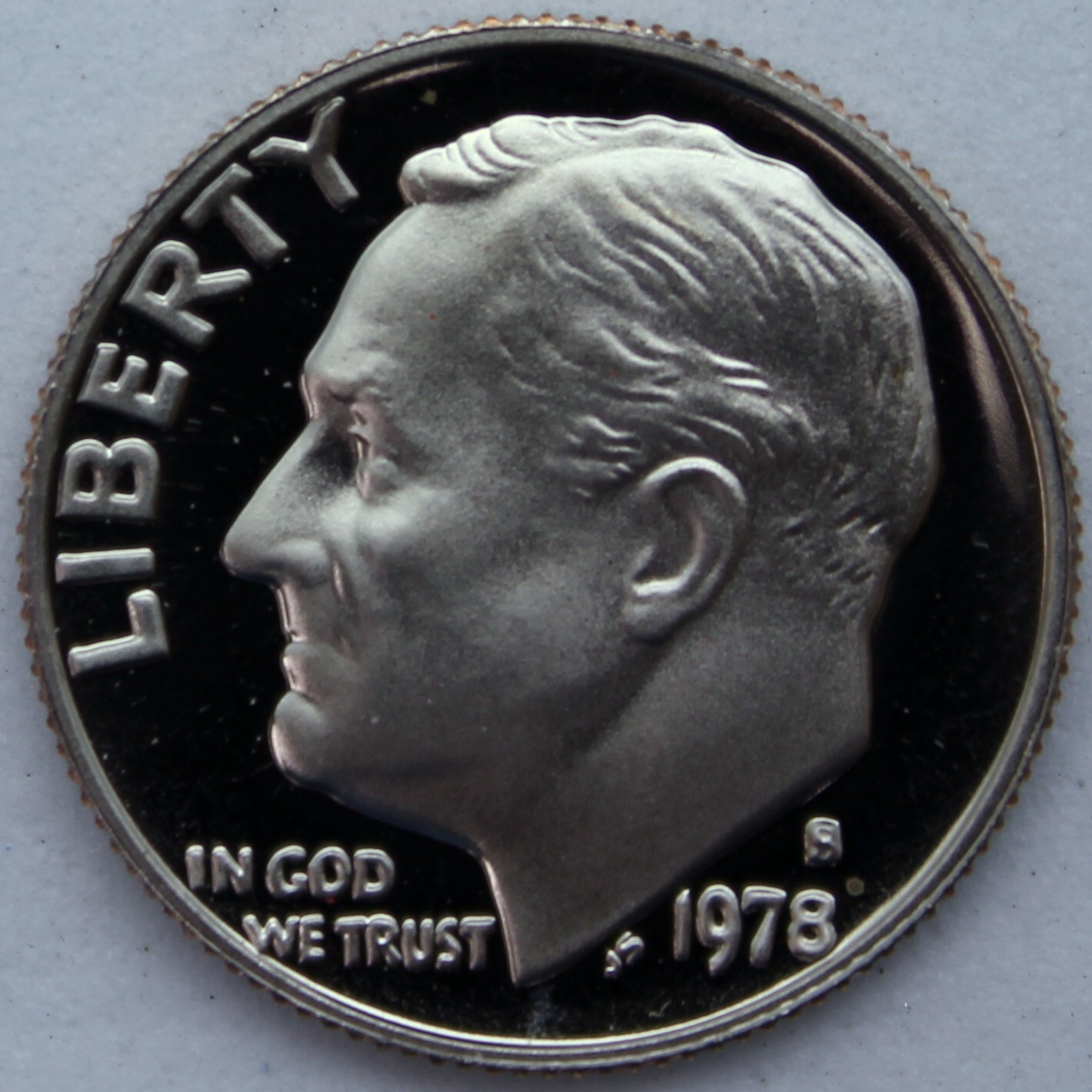 1978-S Proof Roosevelt Dimes - Full Roll - 50 Coins Без бренда - фотография #2