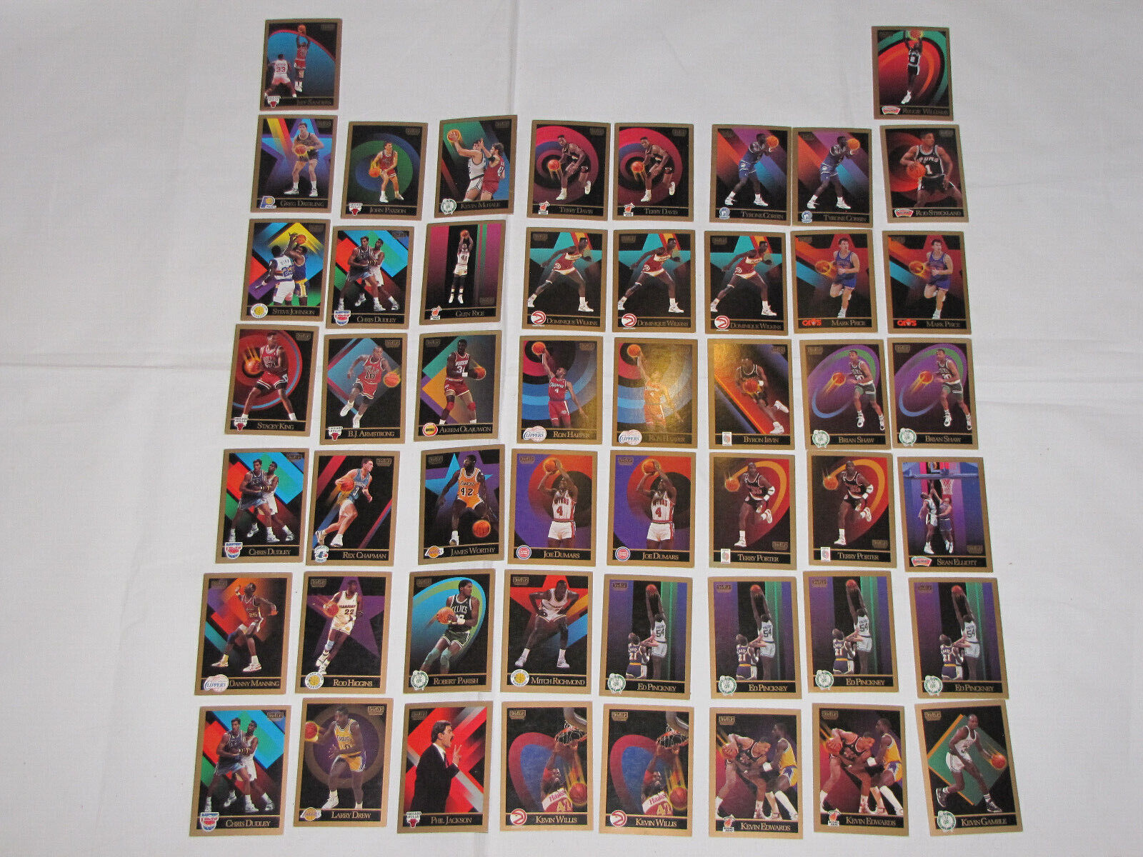 Lot Of 50 1990-91 Skybox Basketball Cards Vintage  Без бренда - фотография #12
