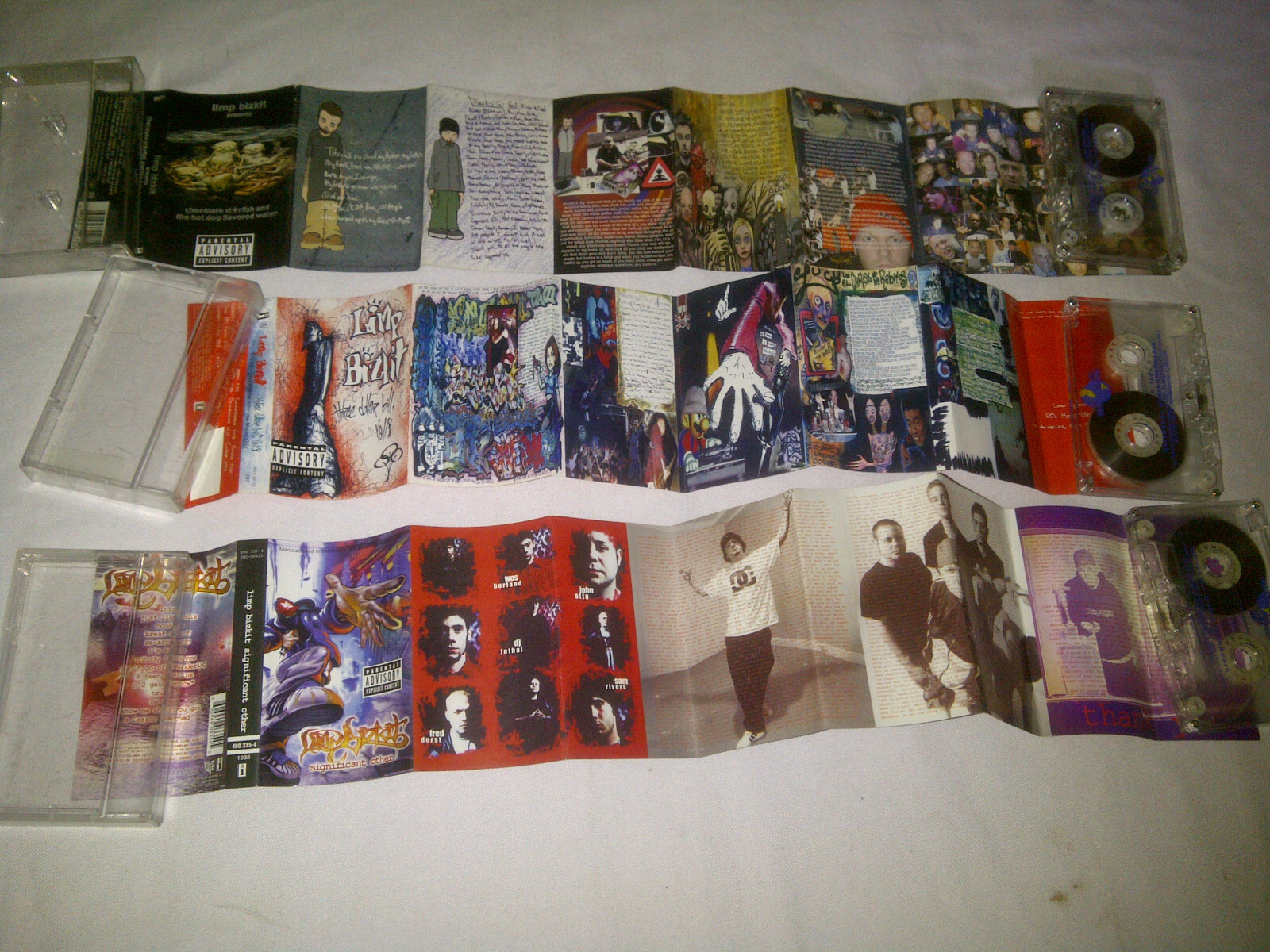 Limp Bizkit - Lot 6x indonesia tapes  - slipknot linkin park deftones ratm korn Без бренда - фотография #3