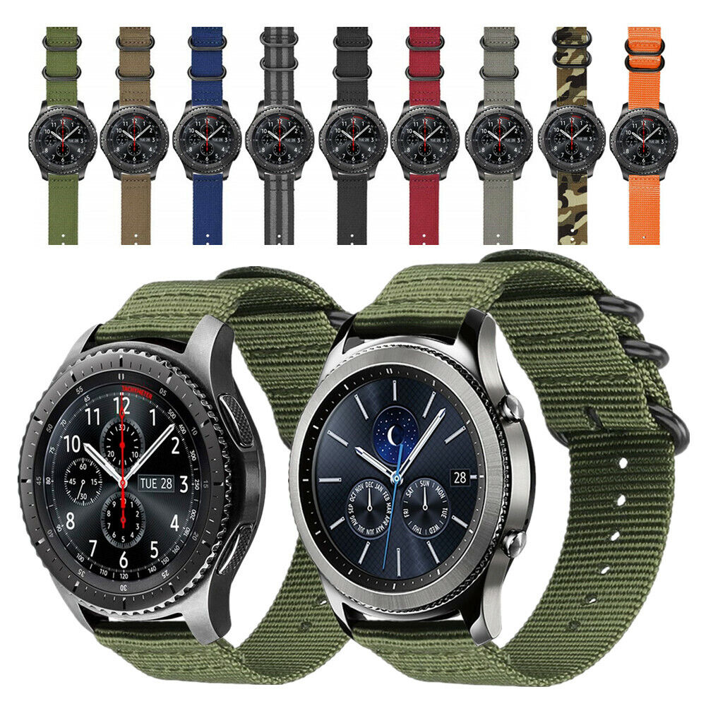 Soft Woven Nylon Watch Band Sport Strap For Samsung Galaxy Watch Gear S3 Classic Unbranded Does Not Apply
