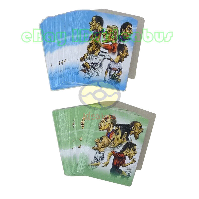 SET(2 Decks)108 cards of World Soccer Stars Cartoon Portraits Playing card/Poker Heihongmeifang Poker - фотография #6