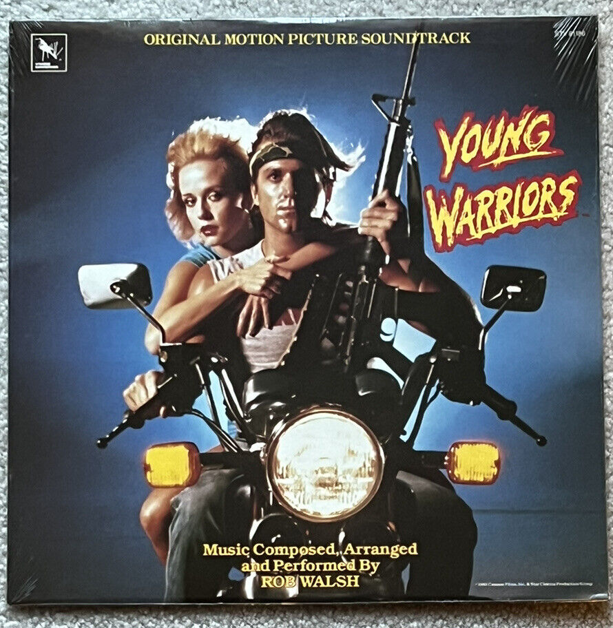 YOUNG WARRIORS Movie Soundtrack ROB WALSH Vinyl LP Varese Sarabande SEALED Без бренда