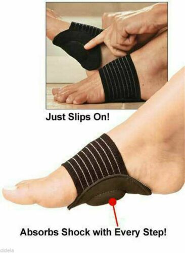 2 Pair Plantar Fasciitis Therapy Wrap brace Arch Support for Heel Foot Pain -US Unbranded Does Not Apply - фотография #3