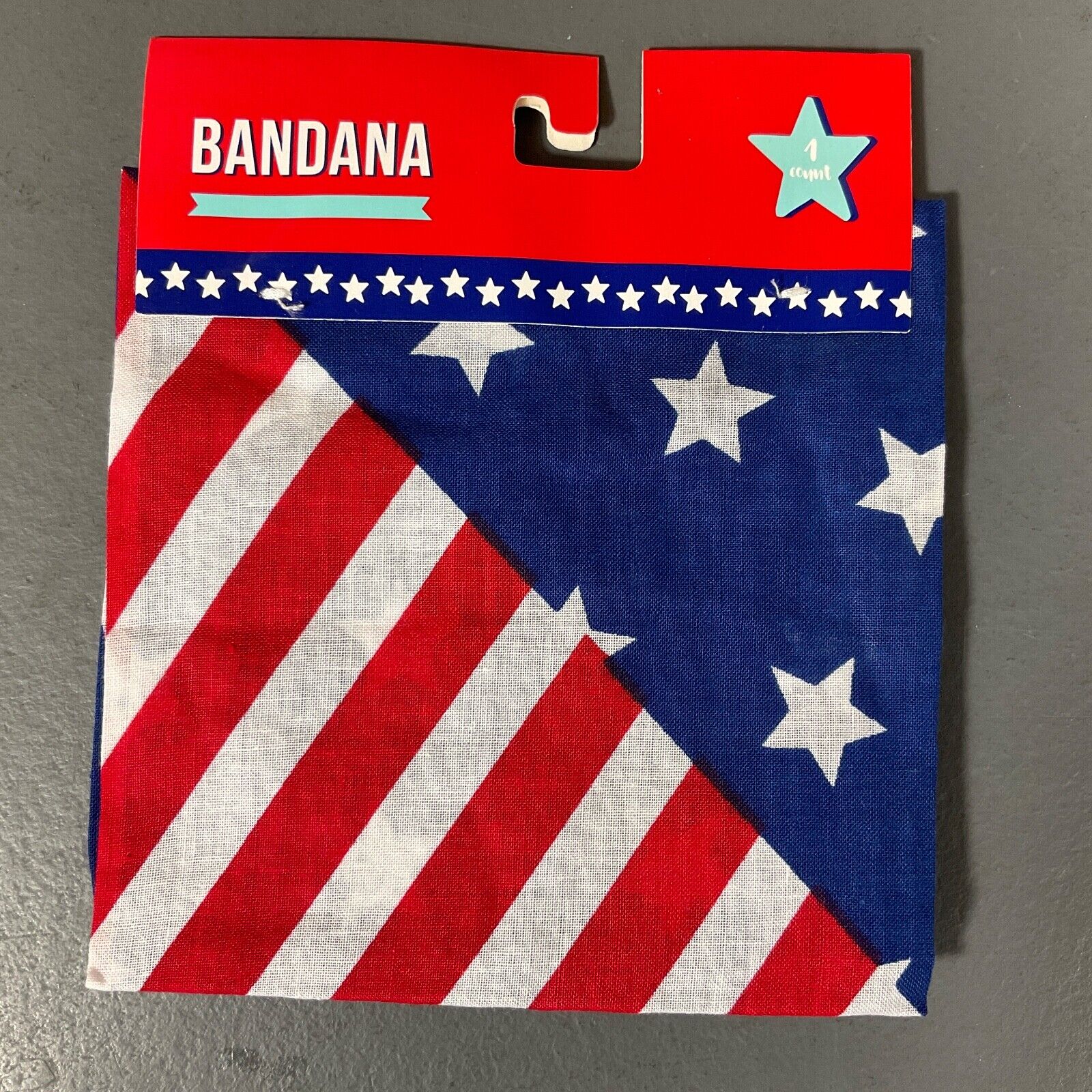 Premium USA Patriotic Flag Bandana Stars and Stripe Proud American  - 2 Pack Без бренда - фотография #18