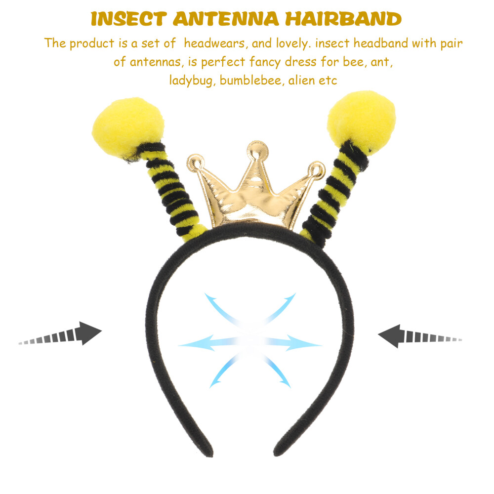 Halloween Insect Headbands 3-Pack for Costumes & Parties None QB08362931ARTIF2 - фотография #4