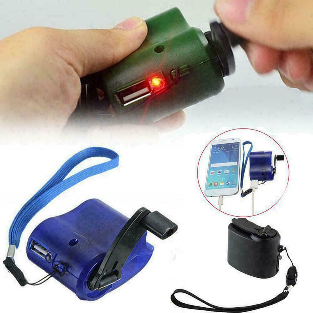 USB Hand Crank Emergency Power Phone Charger Manual DIY Charging Hand Generator Unbranded Does Not Apply - фотография #3