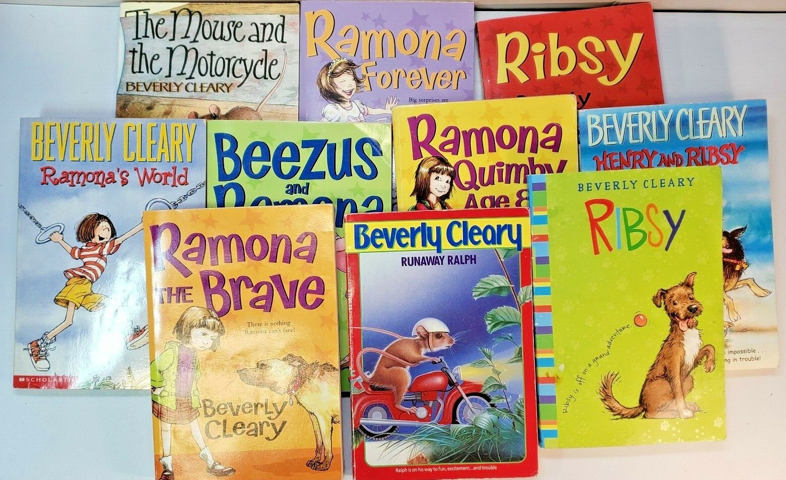 Beverly Cleary - Random Lot of 10 Children's Chapter Books   Без бренда - фотография #2
