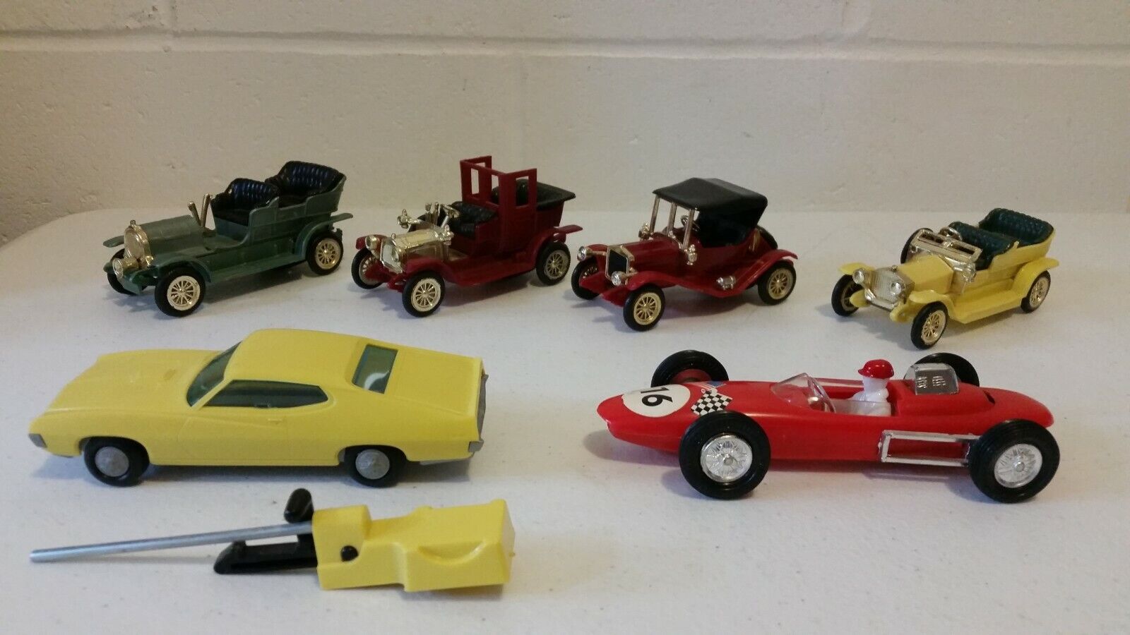 Vintage friction cars cragston -lucky lot of 6 Cragstan