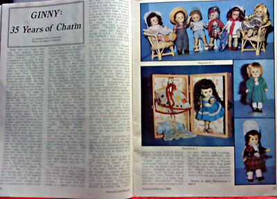 TWO "NATIONAL DOLL WORLD" MAGAZINES -  FEB. & OCT. 1986! Includes shoe patterns! Без бренда - фотография #5
