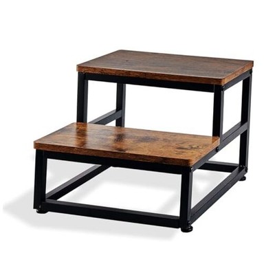 Wooden Step Stool Bed Steps for High Beds for 15.7“Lx15.4"Wx11.8"H Two Step Does not apply Does Not Apply