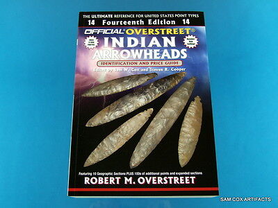 Signed Copy of the All New Overstreet Indian Arrowheads 14th Edition Guide Без бренда
