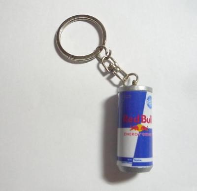 RED BULL CAN Fun KEYCHAIN Keyring Novelty Indonesia 3D 1.5" Acrylic RED BULL