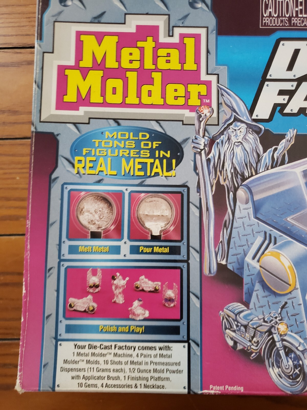 Vintage Metal Molder Die Cast Factory 1996 Complete Unused Toymax Toymax - фотография #12