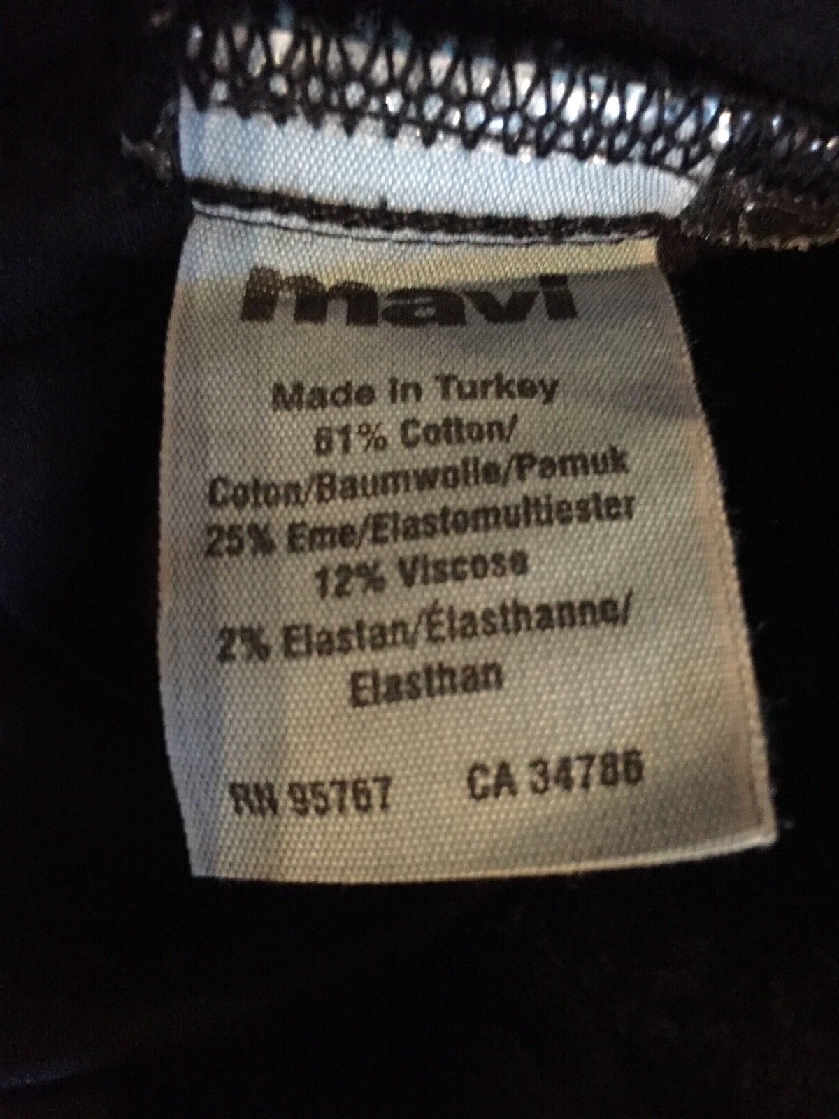 Stitch Fix Mavi Sz Medium Two Pair of Maternity Jeans Dk Grey Ankle Zippers $35 Mavi - фотография #2
