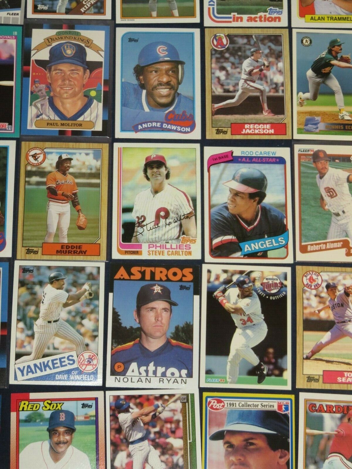 Lot of 30 DIFFERENT Hall of Fame Baseball Cards, plus Don Mattingly!  MINT! Без бренда