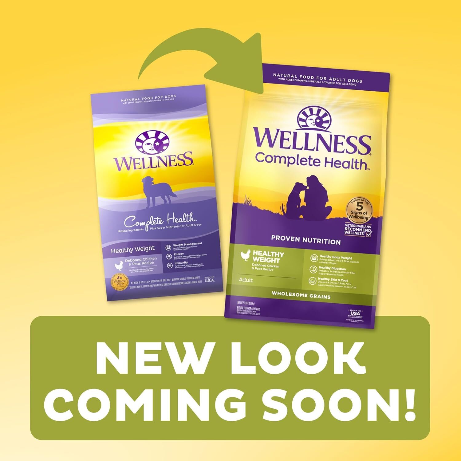 Dry Dog Food with Grains, Natural Ingredients, Made in USA with Real Meat Unbranded - фотография #3