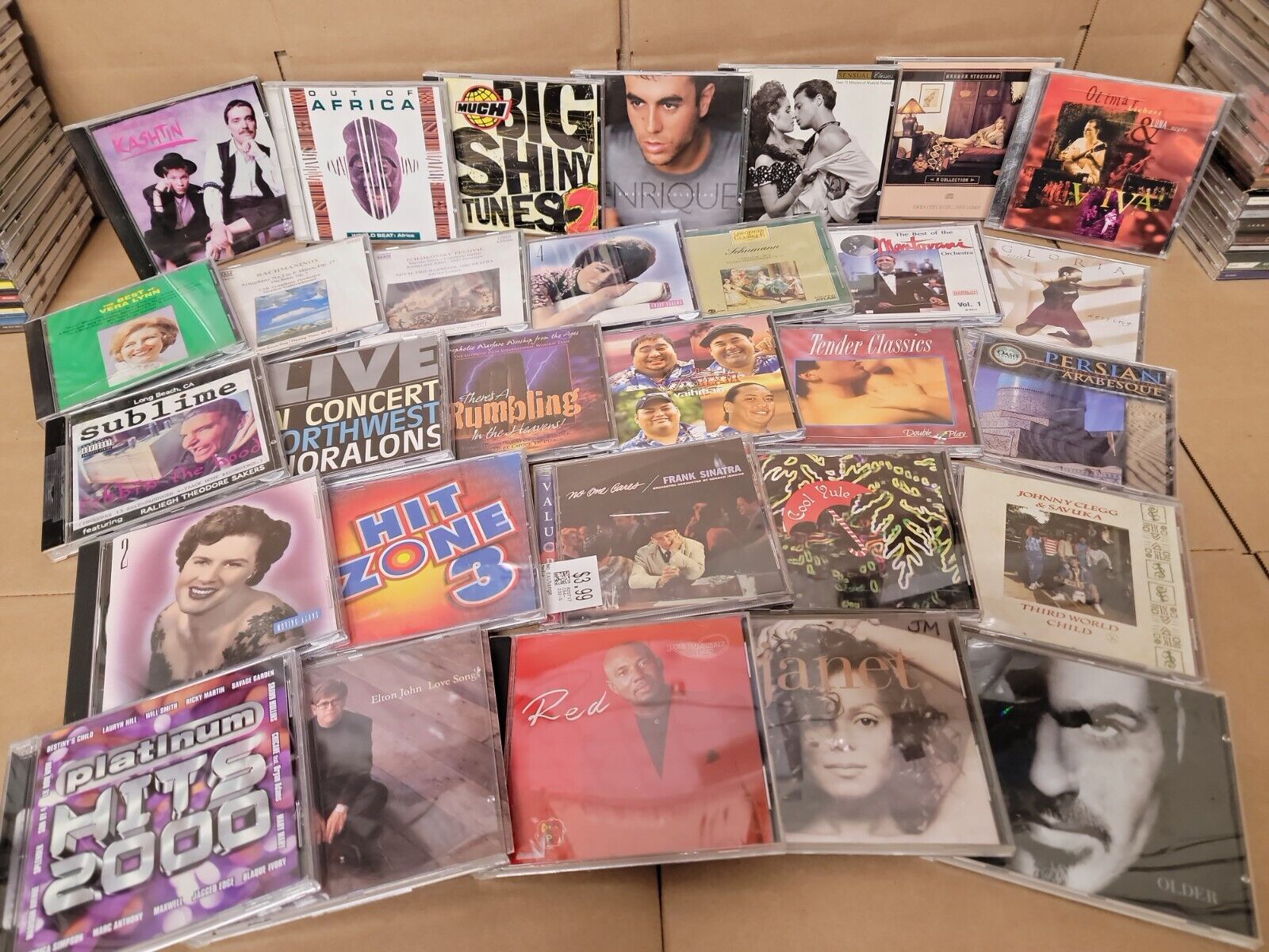 Lot of 10 Assorted CDs MIX ALL Genres Artwork+Case RANDOM BUNDLE Wholesale Bulk Без бренда - фотография #8